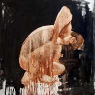 He Phoenix, oil on canvas /90x90 cm, 2016 / On Feniks, olej na płótnie